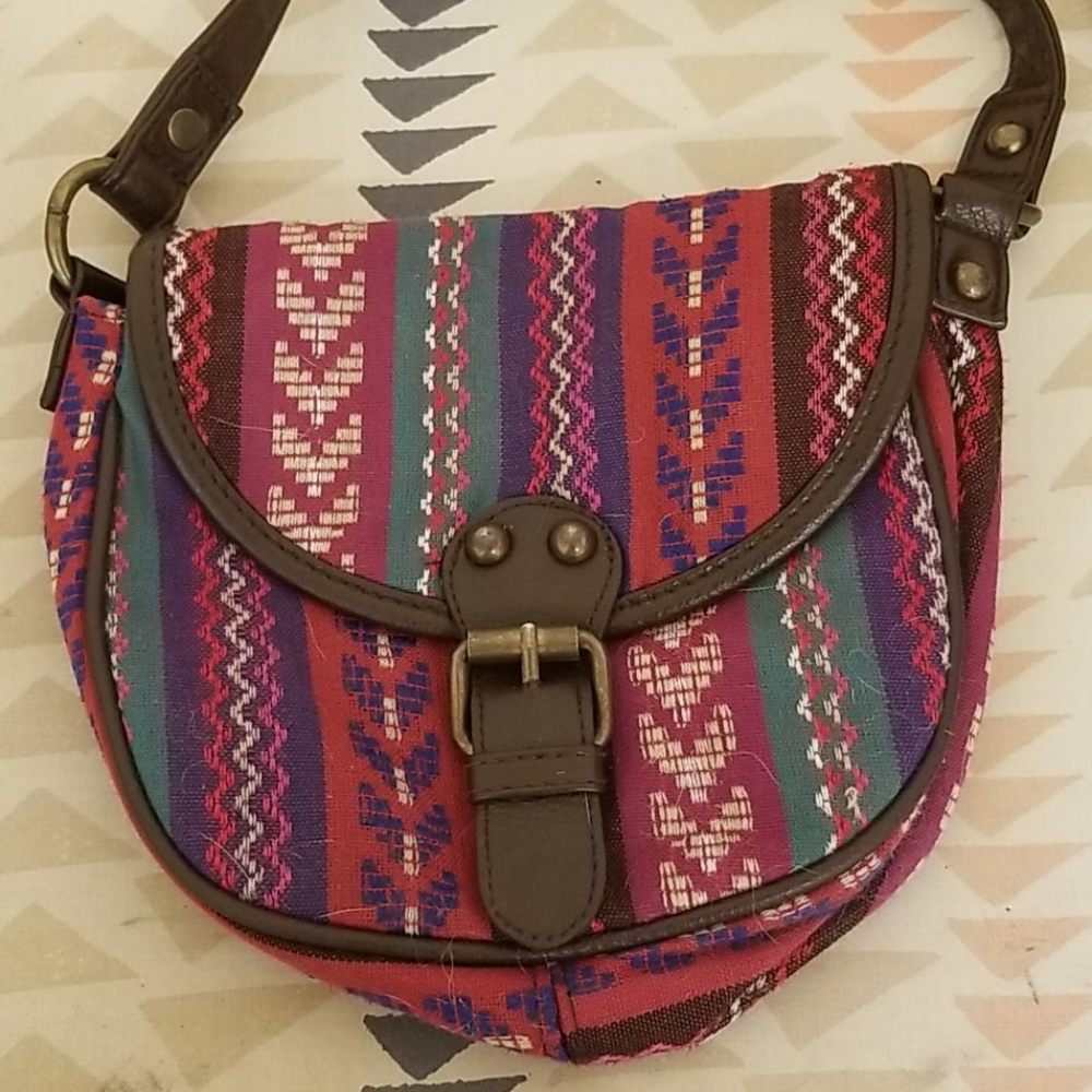 Tribal crossbody bag